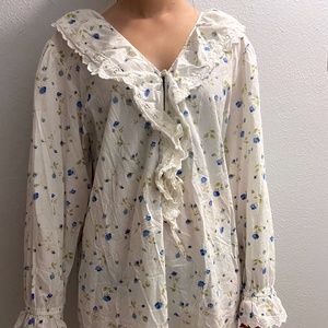 Victorias Secret Night Dress, Floral - Medium